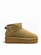 Leather Women's Ankle Boots with Fur Cuero