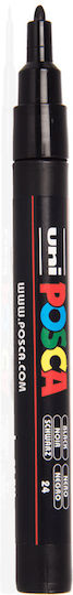 Posca Marker cu vârf tip daltă Negru 0,9 mm