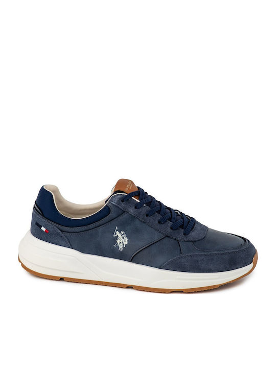 U.S. Polo Assn. Ανδρικά Sneakers Σκούρο Μπλε