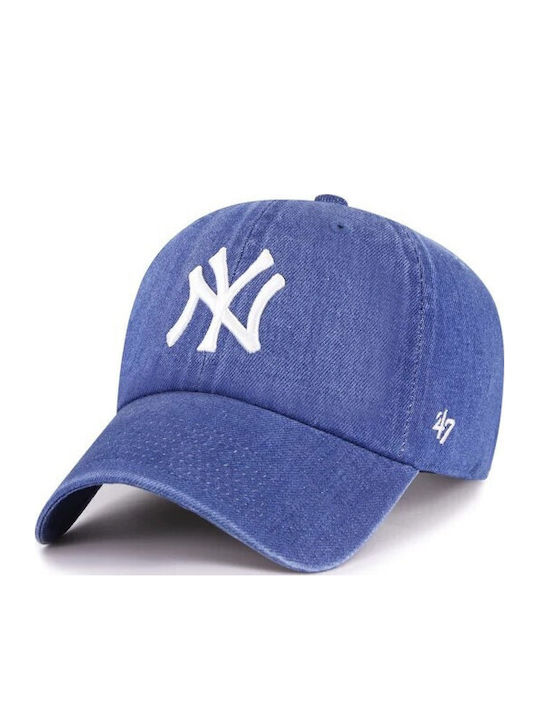New York Yankees MLB Lennon Timber Blue ’47 Clean Up Verstellbare Cap
