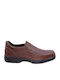 Leather Men's Moccasins in Tabac Brown