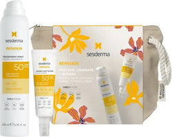 Sesderma Хидратиращ и защитен комплект със слънцезащитен спрей SPF50 2 бр Sesderma Хидратиращ и защитен комплект със слънцезащитен спрей SPF50 2 бр