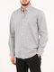 Long Sleeve Shirt in Regular Fit Checked Blue/Olive