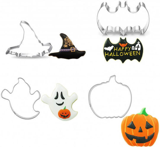 Keksausstecher Set Halloween 55–85 mm X4 1 Stück