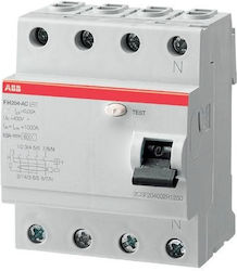 Abb Ρελέ Διαρροής 4x25A