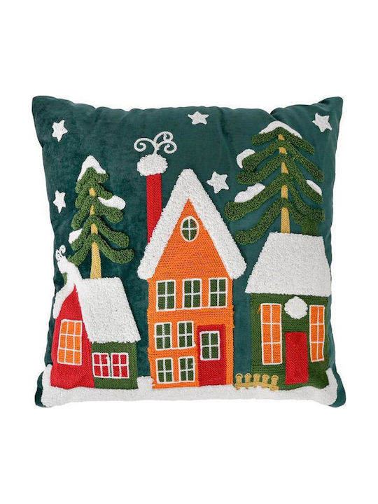 Christmas Decorative Pillow Houses Fylliana Fl6...