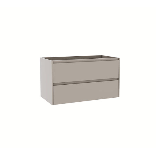 Karag Dyma 90 Πάγκος με Νιπτήρα Μ90.5xΒ47.5xΥ50cm White Ash