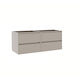 Karag Dyma 120 Waschtisch mit Waschbecken L120.5xT47.5xH50cm Walnussbraun