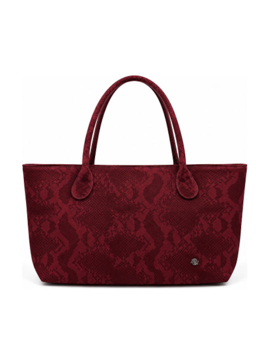 Morena Spain Damen-Tote-Tasche Bordeaux WP-RS51...
