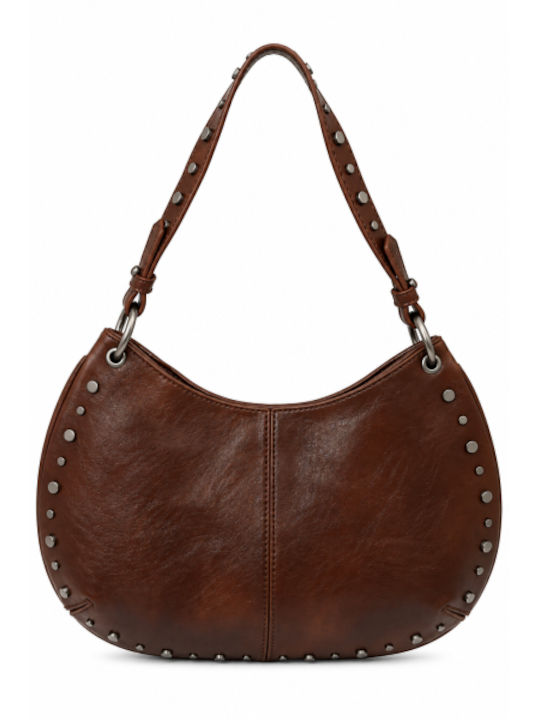 Morena Spain Damen-Hobo-Tasche Braun WF-PH6120-...