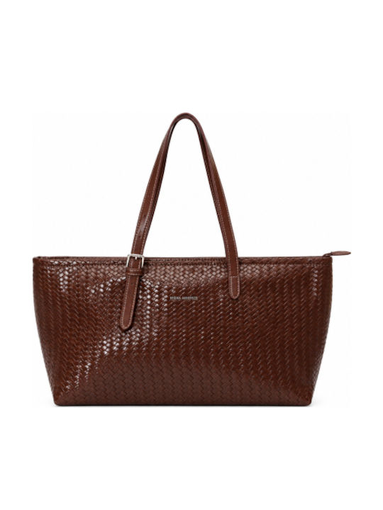 Morena Spain Damen Tote Bag Dunkelbraun