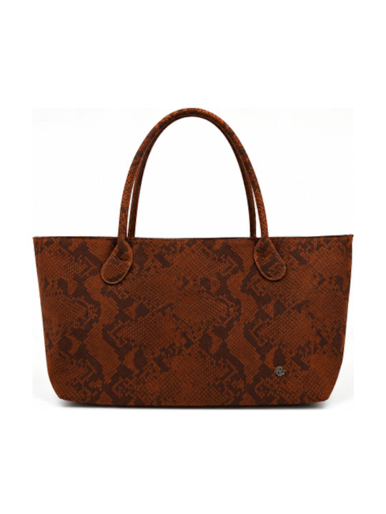 Morena Spain Damen-Tote-Tasche Braun WP-RS5182-...