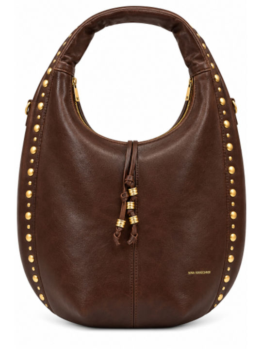 Damen-Hobo-Tasche Braun WF-RS6173-27SB-BRAUN
