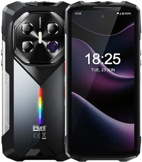 Titan Night Hunter 5G Dual SIM (12/256GB) Smartphone Rezistent Negru