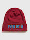 Men's Knitted Beanie in Red
