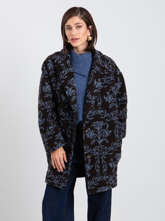 Women's Floral Coat
