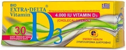 Medichrom Bio Extra-Delta Vitamin D3 4000 IE 60 Tabletten