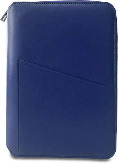 Campo Marzio A5 Paper Conference Folder Blue