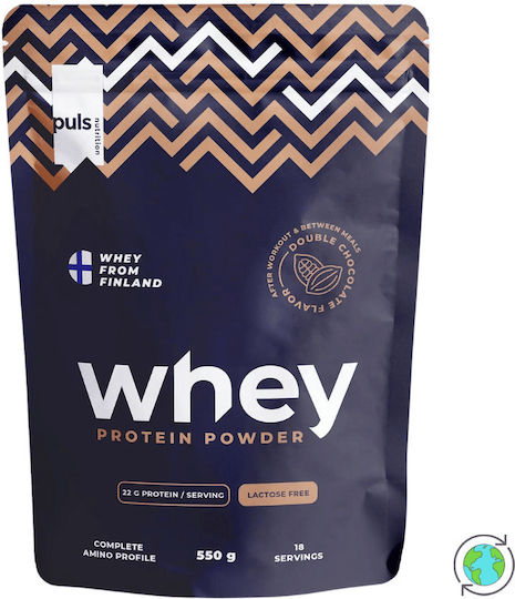 Lactose-Free Whey Protein with Double Chocolate Taste 500g