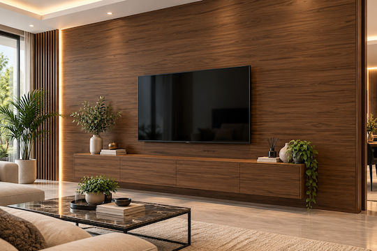Self-Adhesive Wall Wallpaper Brown 300x120cm