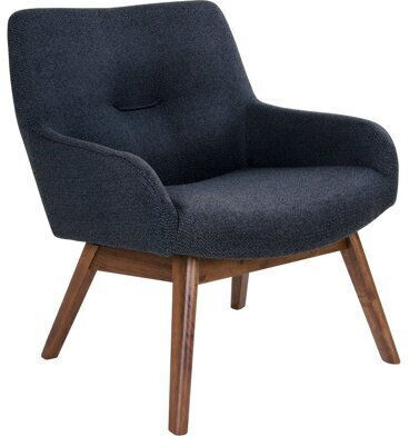 Brea 399 Swivel Armchair Dark Blue 65x73x63cm