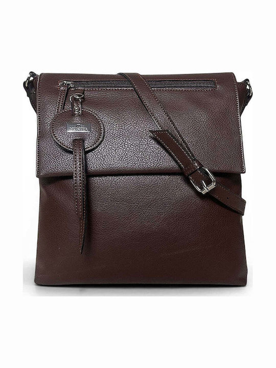 Damen-Crossbody-Tasche Messenger Amaryllis Braun