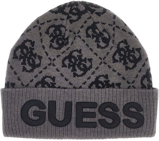 Unisex Knitted Beanie in Grey