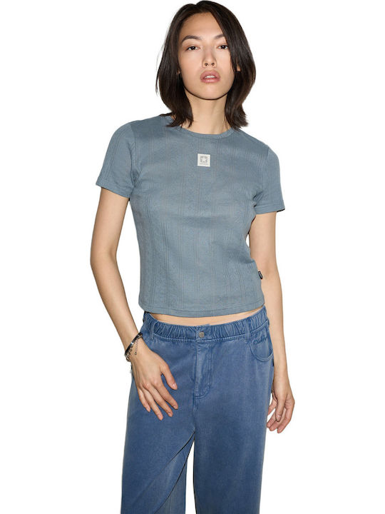 Converse Γυναικείο T-shirt Blue