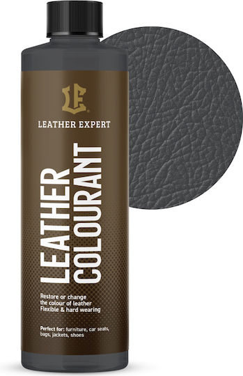 Leather Expert Colourant Dunkelgrau Farbe für Naturleder Synthetisches Leder 250 Ml Le-06-250c401
