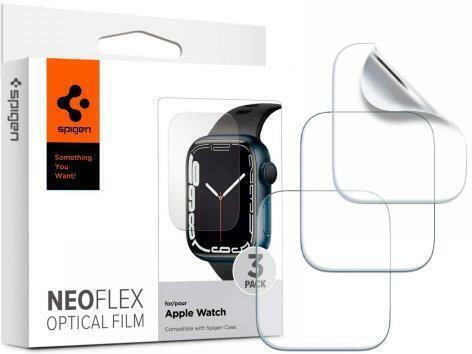 Защитно Фолио Spigen Apple Watch 7 8 9 45 мм Neo Flex Hd 3 Броя N57318