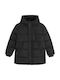 Kurze Schwarze Casual-Kinderjacke