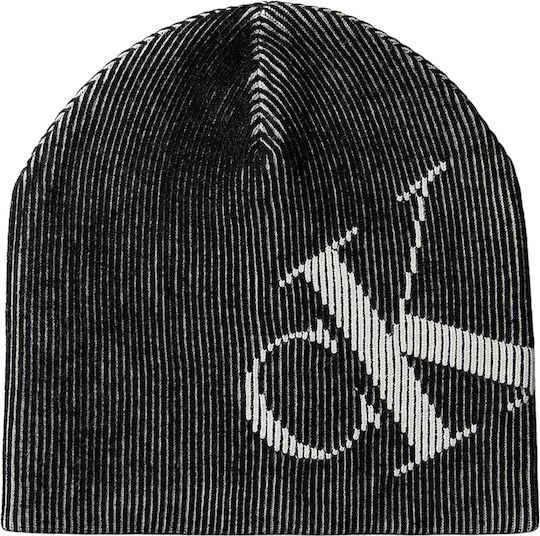 Beanie Men's Knitted Beanie in Black