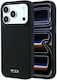 Tumi Leather Ballistic Pattern Magsafe Case Iphone 18 Pro Max 17 Pro Max Black Tuhmp18xrbak
