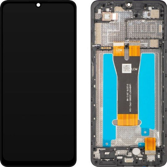 ZTE LCD дисплеен модул Blade A56 Blade A36 Черен 80800522766
