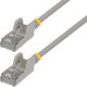 StarTech U/UTP Cat.6a (Gigabit) Network Cable Ethernet 1m Gray