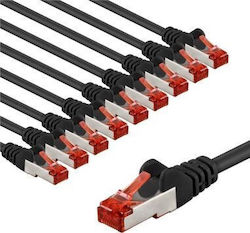 Goobay S/FTP Cat.6 Ethernet Cable 3m Black Goobay S/FTP Cat.6 Ethernet Cable 3m Black