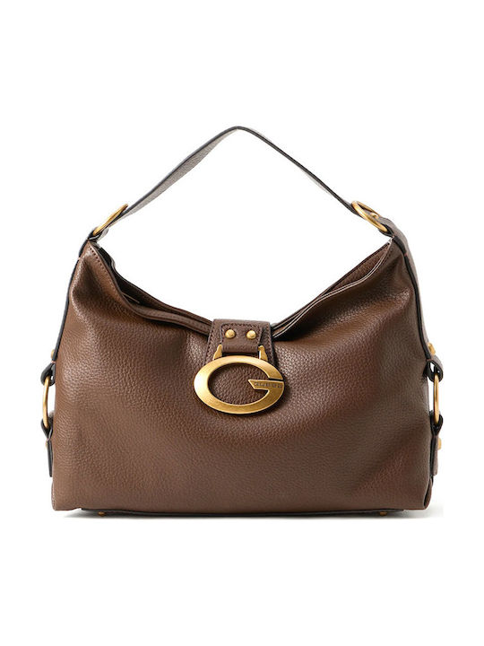 Guess Camden Damen-Schultertasche Espresso