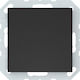 Vilma Waterproof Recessed Black Wall Switch