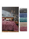 Adam Home 700 Velvet Double Blanket 220x240cm Grey