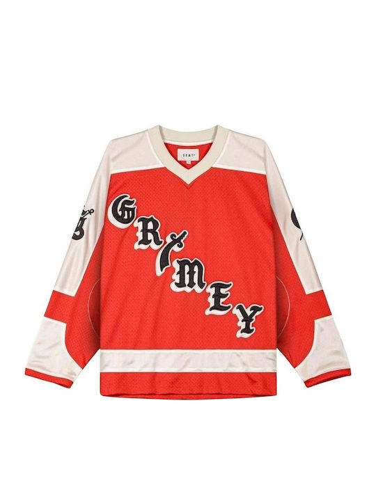 Grimey Long Sleeve Top Red