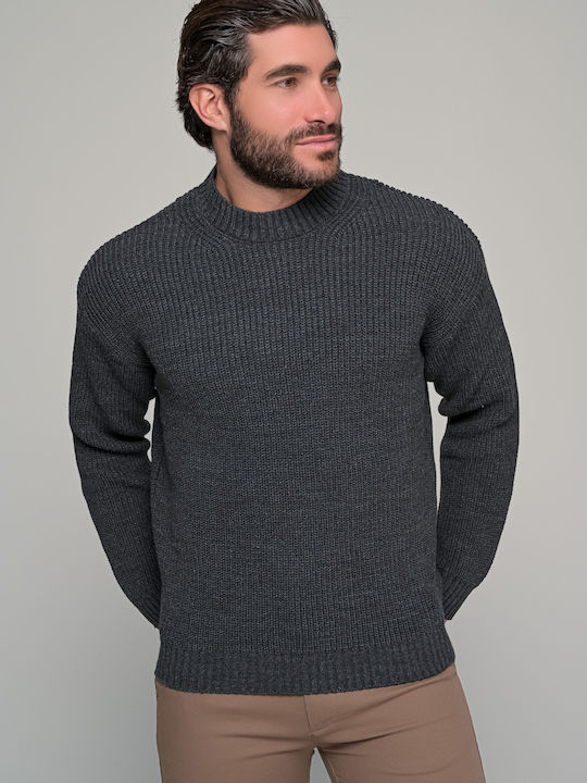 Ben Tailor Aspen Knit Πουλόβερ Ανθρακι