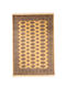 Bukhara Handmade Rectangular Beige Rug 124x184cm