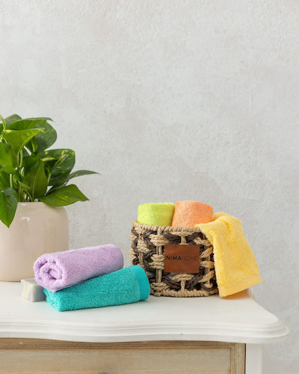 Nima Washcloth Multicolour 5 Pieces