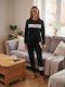 Amelie Winter Women's Pyjama Set Black