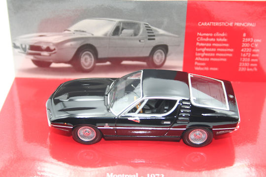 1/43 Alfa Romeo Montreal 1972 Black