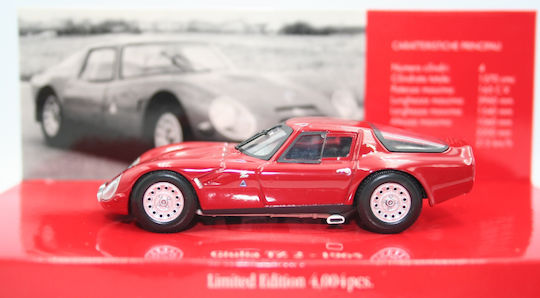 1/43 Alfa Romeo Giulia Tz2 1965 Red