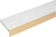 Rodeco Lambriu pentru Galerie de Perdele Berlin 120 cm din Plastic