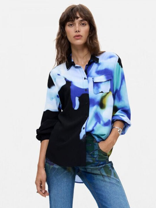 Long Sleeve Women's Shirt Ultra Blue