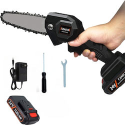 24V Brushless Battery Chainsaw 0.70kg Brushless with 6cm Blade 24V Brushless Battery Chainsaw 0.70kg Brushless with 6cm Blade