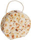 JK Home Decoration Χάρτινο Κουτί για Δώρο Ροζ 17x16εκ.